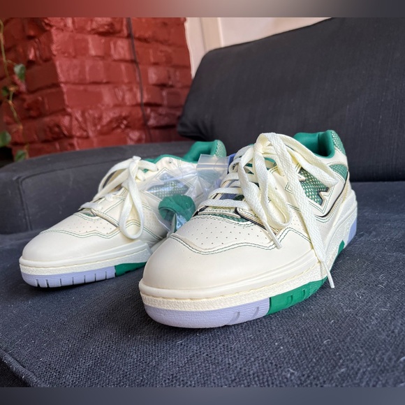 New Balance 550 x Aimé Leon Dore Masaryk Community Gym Green - Picture 1 of 7